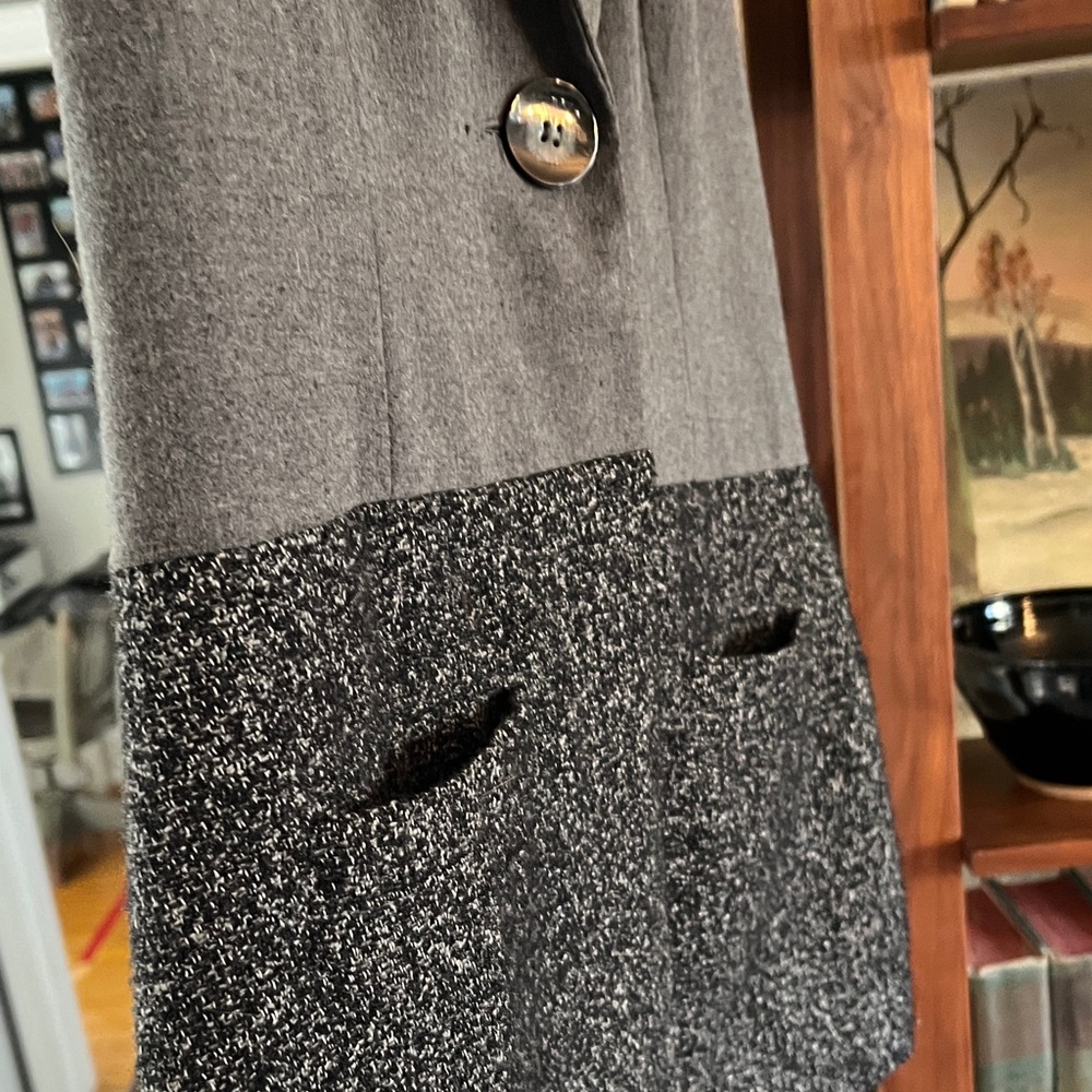 CAbi Two-Tone Black and Gray Vest - Picture 7 of 10